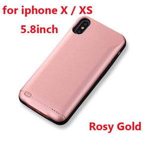 Hot 10000mAh Battery Charger Case For iphone 6 6s 7 8 Plus Power Bank Charging Case For iphone X XS Max XR 6 s Battery Case
